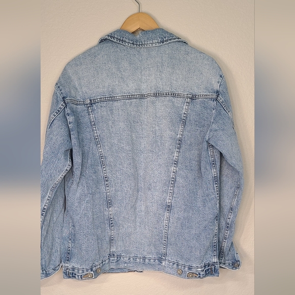 Free People Light Blue Jean Jacket - Picture 2 of 3